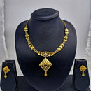 Chiccharm Jewellery Brass And Copper Rajwadi Necklace Set