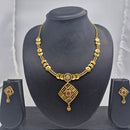 Chiccharm Jewellery Brass And Copper Rajwadi Necklace Set