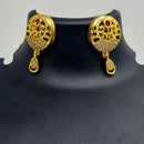 Chiccharm Jewellery Brass And Copper Rajwadi Necklace Set