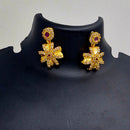 Chiccharm Jewellery Brass And Copper Rajwadi Necklace Set