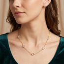 Chiccharm Jewellery Fashion Oval Ball Beads Necklace
