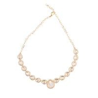 Chiccharm Jewellery Sparkling Austrian Stone Designer Necklace Set