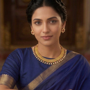 Chiccharm Jewellery Pota Stone And Pearl Brass And Copper Rajwadi Necklace Set