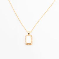 ChicCharm Jewellery Brass Gold Plated Austrian Stone Pendant Set