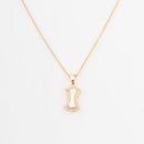 ChicCharm Jewellery Brass Gold Plated Austrian Stone Pendant Set