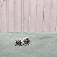 Chiccharm Jewellery Premium Pota Stone And Pearl Studs Earrings