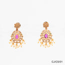 Chiccharm Jewellery Brass and Copper Rajwadi Choker Set