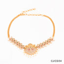 Chiccharm Jewellery Brass and Copper Rajwadi Choker Set