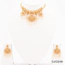 Chiccharm Jewellery Brass and Copper Rajwadi Choker Set