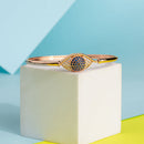 Chiccharm Jewellery Brass and Copper American Diamond Bracelet