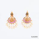 Chiccharm Jewellery Brass and Copper Rajwadi Necklace Set
