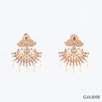 Chiccharm Jewellery Brass and Copper Rajwadi Necklace Set