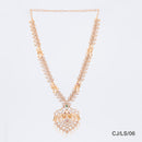 Chiccharm Jewellery Brass and Copper Rajwadi Necklace Set