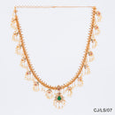 Chiccharm Jewellery Brass and Copper Rajwadi Necklace Set
