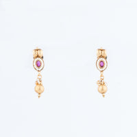 ChicCharm Jewellery Brass And Copper Gold Plated Rajwadi Necklace Set