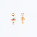 ChicCharm Jewellery Brass And Copper Gold Plated Rajwadi Meenakari Necklace Set