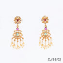 Chiccharm Jewellery Brass and Copper Rajwadi Temple Hasli Necklace Set