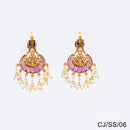 Chiccharm Jewellery Brass and Copper Rajwadi Temple Hasli Necklace Set