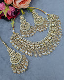 LAFZ  Crystal Jewelry Set with Earrings & Maang Tikka - CK1693