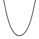 Mahi Exclusive Black Silver Long Chain for Men and Boys (CN1100231B)
