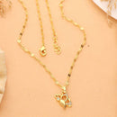 HR Sales Premium Quality Austrian Stone Chain Pendant