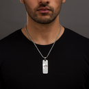 Urthn Silver Plated Jai Sharee Ram Chain Pendant