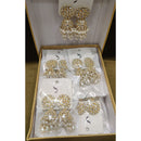 Dhwani Royal Kundan Beads And Pearl Jhumki Earrings