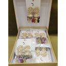 Dhwani Classic Kundan Stone Pearl And Beads Heritage Jhumki Earrings 