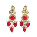 Exotica Collection Ethnic Polki Kundan AD Necklace Set