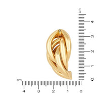 Etnico Latest Trendy Stylish Gold Plated Geometric Twisted Chunky Dangler Earrings for Women and Girls (E3193FL) (Style3)