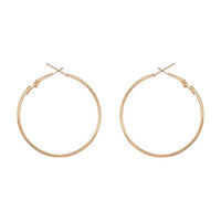 Etnico Stylish Latest Fashion Hoop Earrings For Women (E3218) (Gold)