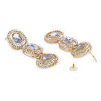 Etnico Latest Fashion Stylish Contemporary Stud Drop Earring For Women
