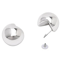 Etnico Half Circle Fashion Stylish Lightweight Chunky Stud Earrings For Woman