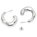 Etnico Silver Plated Trendy Chunki Earrings For Women (E3304S)