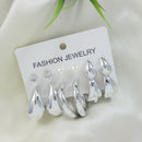 Etnico Fashion Latest Stylish Trendy Lightweight Modern Stud Earrings Combo Set for Women 