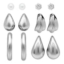 Etnico Fashion Latest Stylish Trendy Lightweight Modern Stud Earrings Combo Set for Women
