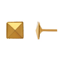 Etnico Gold Plated 3 different Design Lightweight Studs Earrings Combo For Women