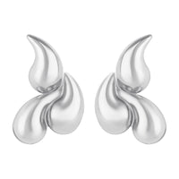 Etnico Fashion Latest Stylish Trendy Lightweight Dangle Earrings For Women (Silver)