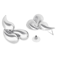 Etnico Fashion Latest Stylish Trendy Lightweight Dangle Earrings For Women (Silver)