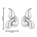 Etnico Fashion Latest Stylish Trendy Lightweight Dangle Earrings For Women (Silver)