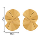 Etnico Fashion Latest Stylish Trendy Lightweight Dangle Earrings For Women (Gold)