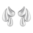 Etnico Fashion Latest Stylish Trendy Lightweight Dangle Earrings For Women (Silver)