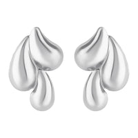 Etnico Fashion Latest Stylish Trendy Lightweight Dangle Earrings For Women (Silver)