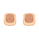 Etnico Fashion Latest Stylish Trendy Lightweight Modern Stud Earrings Combo Set for Women (Peach)