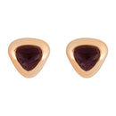 Etnico Fashion Latest Stylish Trendy Lightweight Modern Stud Earrings Combo Set for Women (Wine)