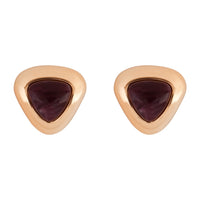 Etnico Fashion Latest Stylish Trendy Lightweight Modern Stud Earrings Combo Set for Women (Wine)