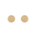 Etnico Gold Plated Traditional Kundan & Pearl Studded Earrings For Women/Girls (E7210Pe)