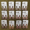 Dhwani Grace Crystal Stone And Pearl Occasion Earrings