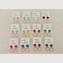 Dhwani Sparkling Crystal Stone And Austrian Stone Beads Dangler Earrings