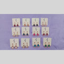 Dhwani Rose Gold Plated Crystal And Austrian Stone Dangler Earrings